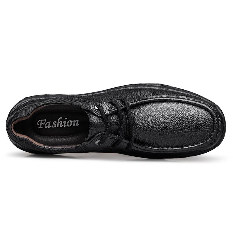 

Мужская и женская обувь повседневная кожаная обувь весна и осень низкий верх кожа коровьей кожи поверхность уличная рабочая повседневная обувь большой размер деловая 50