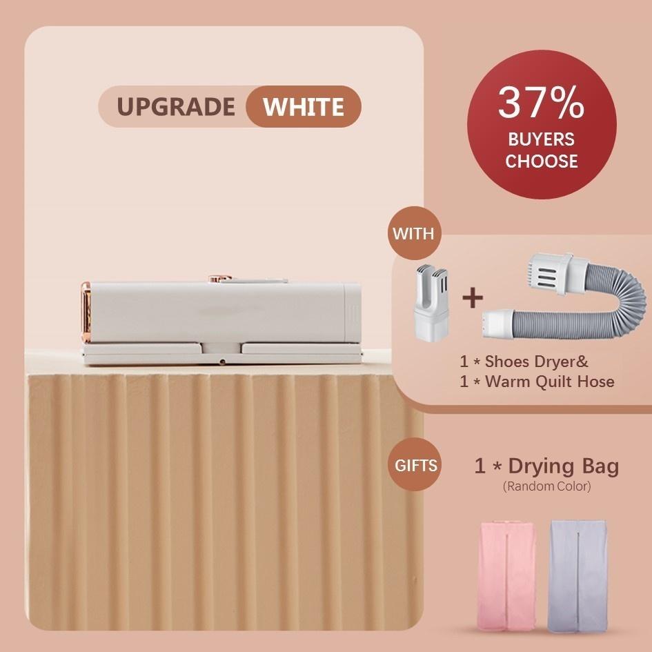 400W Folding Portable Clothes Hanger Shoe Dryer Clothes Sterilization Dryer Household Quick-heating Dryer 520x60x732mm