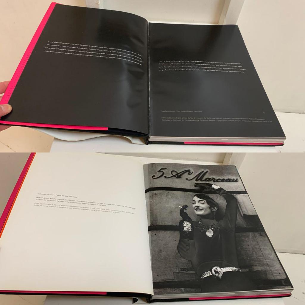 [USED] Yves Saint Laurent 1958-1998 40th Anniversary Works Book