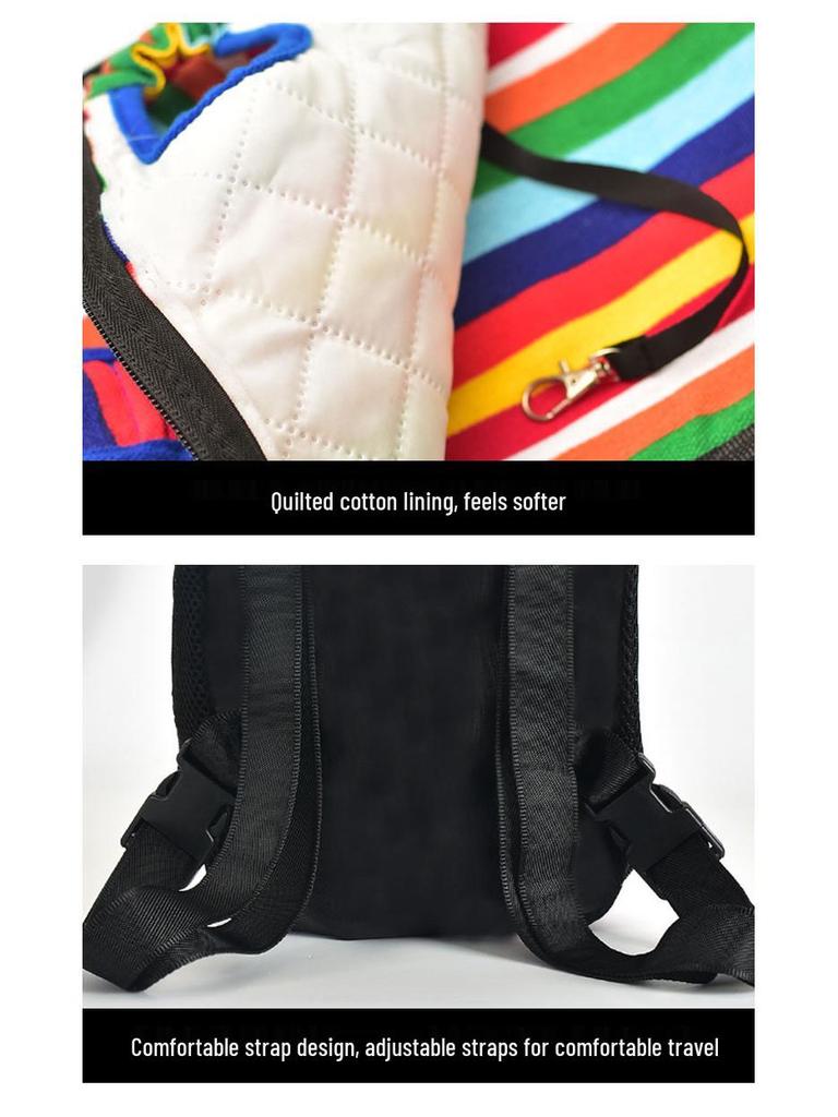 Outdoor Pet Front Carrier Bag: Portable, Four-Leg Design, Ideal for Cats and Dogs