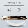 iPhone 16/17 Pro Max Air Irregular Metal Border Protective Case with Heat Dissipation