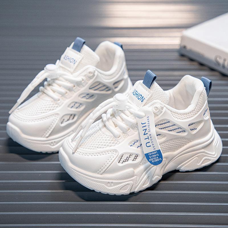 Girls' casual shoes autumn new girls' sneakers anti slip boy single shoe fashion boy shoe versatile kids shoes boys' mesh shoes