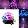LED Crystal Magic Ball Disco Ball Party Lights Portable Magic Stage Party Light Halloween Decorations Bar Wedding Strobe Lamp