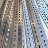 Sturdy Iron Bar with Holes for Shelving - Rust-resistant