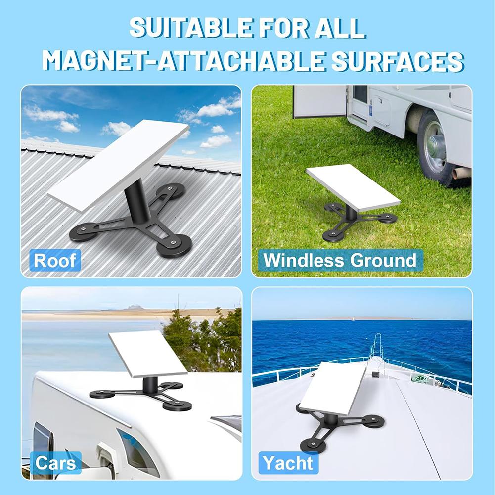 Für Starlink Mini Magnetische Satellitensignalempfänger Halterung Auto Dachmontage Verstellbarer Winkel Montagegestell Für Starlink Mini