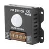 PIR Switch Motion Sensor LED Human Infrared Sensing Controller for Light Strip Outdoor DC12‑24V 30A