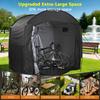 Bike Storage Tent Large Outdoors Storage Shelter for Motorcycle Garden Tools Lawn Mowers Portable Folding Design
