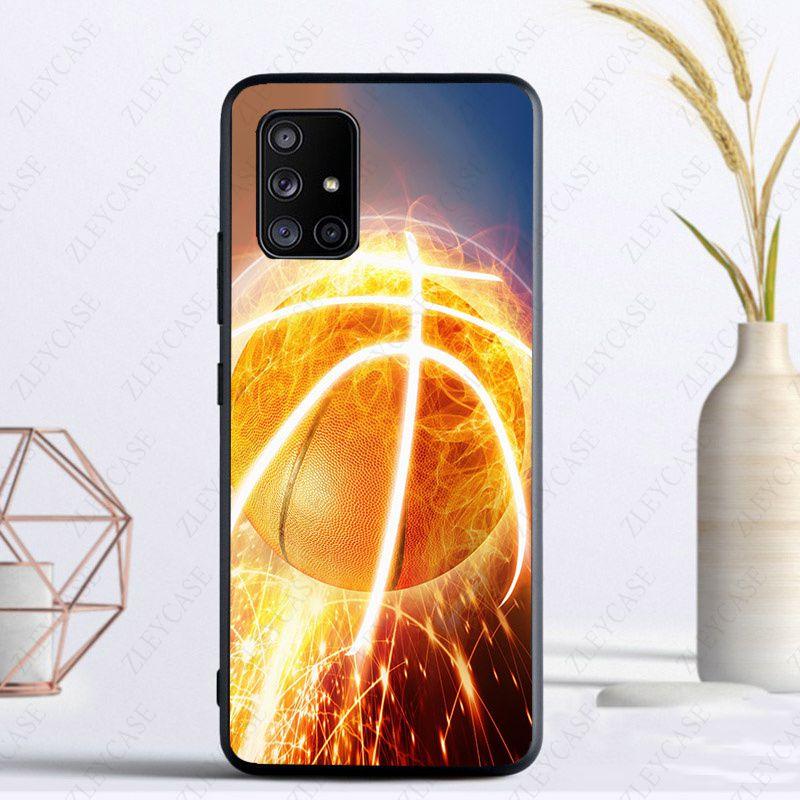 Basketball Handyhülle funda Für Samsung Galaxy A13 A53 A11 A12 A32 A22 A52S 5G A10 A41 A42 A33 A20E A30S A40 A51 A71 A21S Hüllen