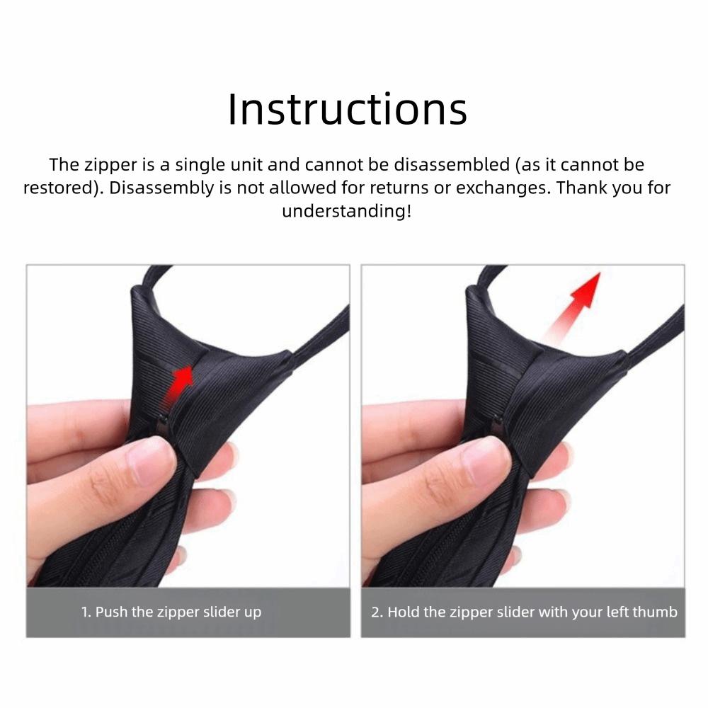 Silk Material Pre-tied Necktie Striped Design Gravatas Fashion Easy Neck Tie  Wedding Accessories