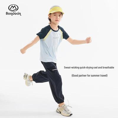 Girls' 2025 Summer Quick-Dry Short Sleeve T-Shirt