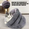 New Conch Pet Nest Removable Winter Indoor Cat Nest Bed Warming Non-Slip House With Tunnel Design Semi Enclosed Sleeping Bed