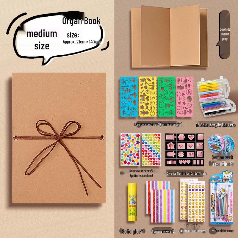 Acrylic Creative Photo Album & Planner: Loose-Leaf Book, Gift for Birthday, Graduation, Memorial, Collage, and Artwork.