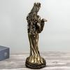 Tyche Sculpture Ancient Greek Mythology Collectible Bronzes Finish Greek Goddess Statue Sculpture Figurine For Living Room