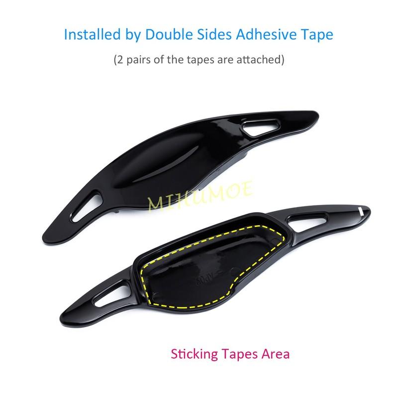 Paddle Shifter For BMW F44 G42 G20 G22 G30 G01 G02 G05 G06 F90 X3 X4 X5 X6 1 2 3 4 5 6 7 8 Series Steering Wheel Extension 2Pcs