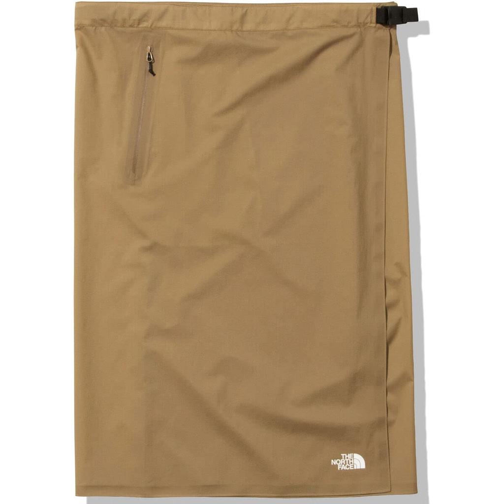 North Taptrain Wrap Unisex Waterproof Outdoor Camping Trekking Kelp Tan Free Size [The Face]