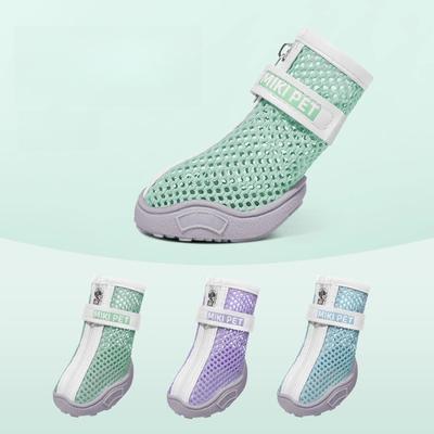 Breathable Dog Shoes Summer Pet Dog Shoes Tennies Sneakers Puppy Dogs Shoe Accessories Rubber Boots Clothes Product Supplies