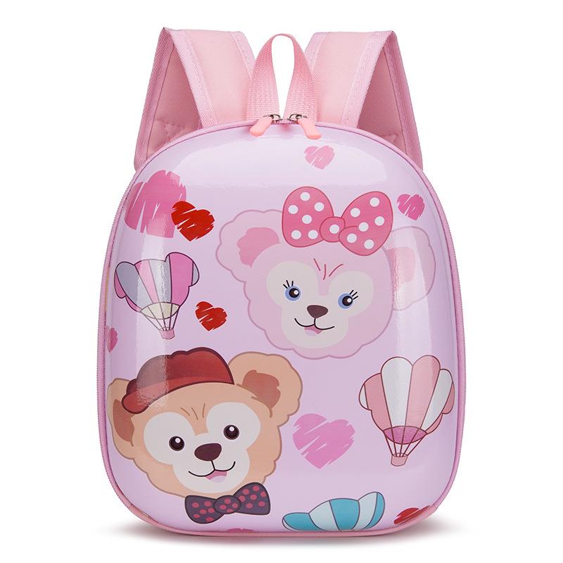 Adorable Cartoon Hard Shell Backpack for Kids Ages 3-7