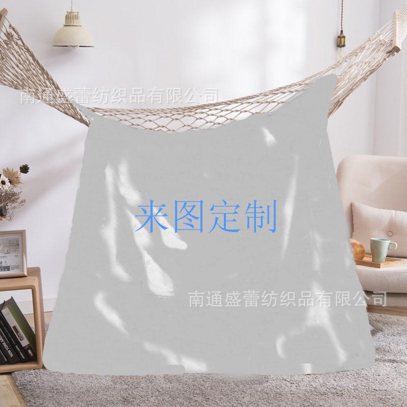 3D Digital Printing Flannel Blanket Sofa Blanket Blanket Single Layer Thickening