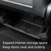 Underseat Storage Box for Tesla Model X Car Seats Drawer TPE Hidden Storage Box Push Pull ModelX Car Interior Accessories