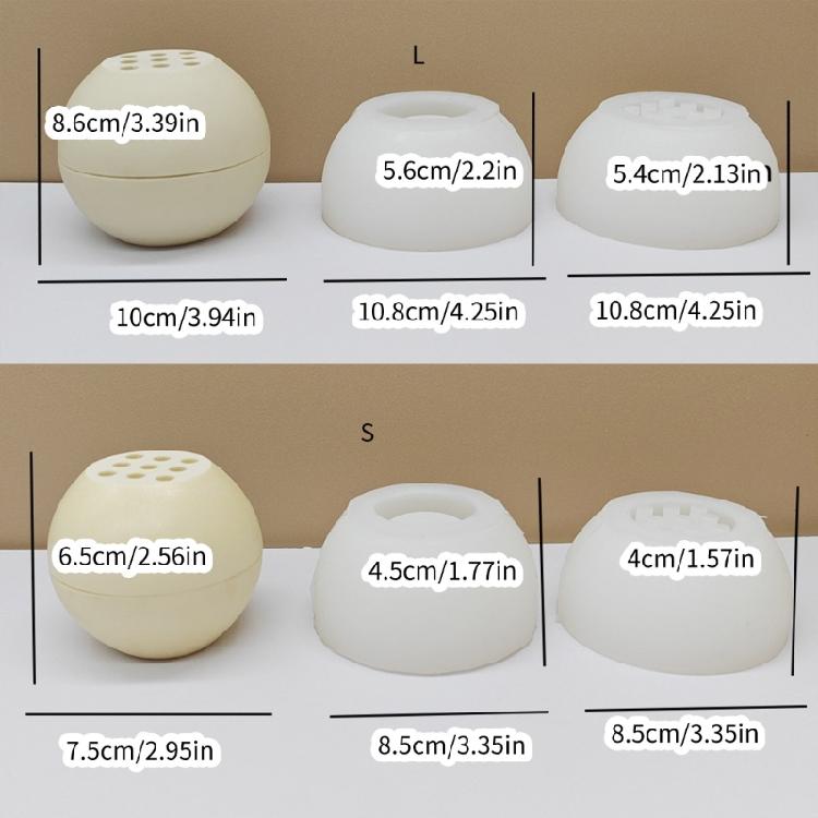 Røkelsesholderformer Elegante Runde Brettformer Røkelsesbrennerkoppform Egnet for DIY Håndverkselskere Entusiaster