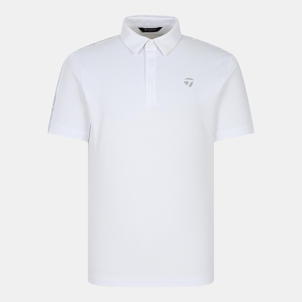 TAYLORMADE APPAREL 26Ss Men'S Back Pattern Collared Short Sleeve T-Shirt T8031T62244-100