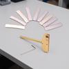 Fret Installation Tool Interchangeable Press with Curve Inserts Compact for