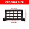 Clip-In Automotive Partition Barrier with Integrated Lower Mounts and ABS Construction for Cargo-to-Passenger Separation