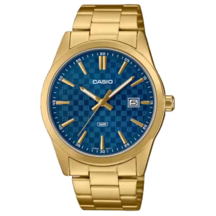 CASIO Analog MTP VD03G 2A MTP-VD03G-2A Blue Dial