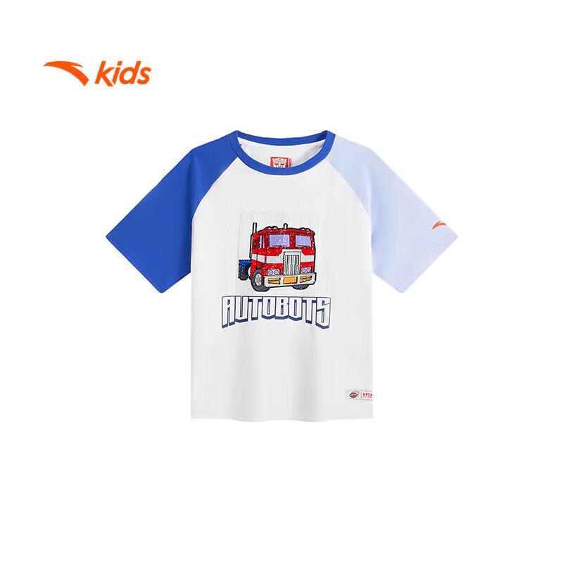 

Anta Kids Transformers Boys Summer Knitted T-Shirt 110