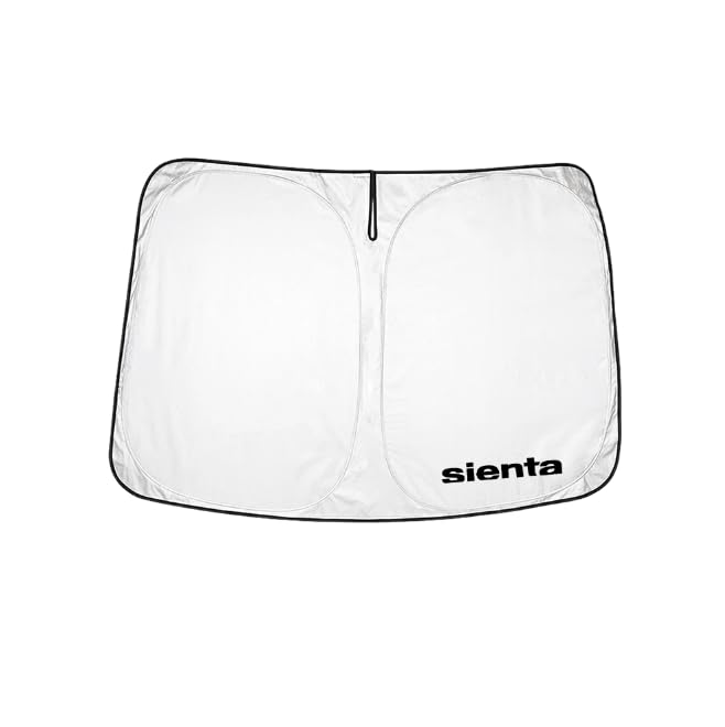 XIKER Toyota Sienta 10 Series Sunshade for Windshield Heat Protection, Lightweight, Compact, UV Protection, Sienta 10 series