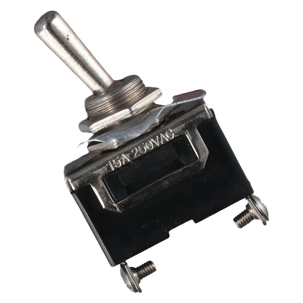 Heavy Duty 20a 125v Toggle Switch 2Pin Spst Rocker Switches Metal Momentary Boat