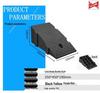 Portable Plastic Triangular Curb Ramp for Cars and Homes