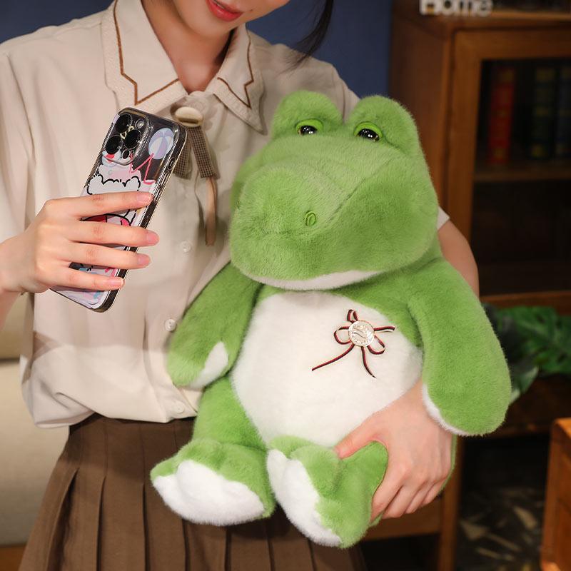 30cm Crocodile Plush Toy Stuffed Animals Green Crocodile Throw Pillow Hug Cushion for Kids Boy Birthday