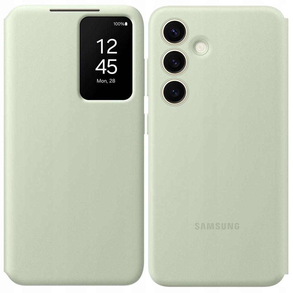Etui Samsung Ef-Zs926Cgegww S24+ S926Jasnozielony/Light Green Smart View Wallet Case