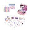 Cosmetics Toy Set Children Make Up Set Safe Washable Princess Beauty Pretend Play Toys Set Bag Nail Polish Real Makeup Kit