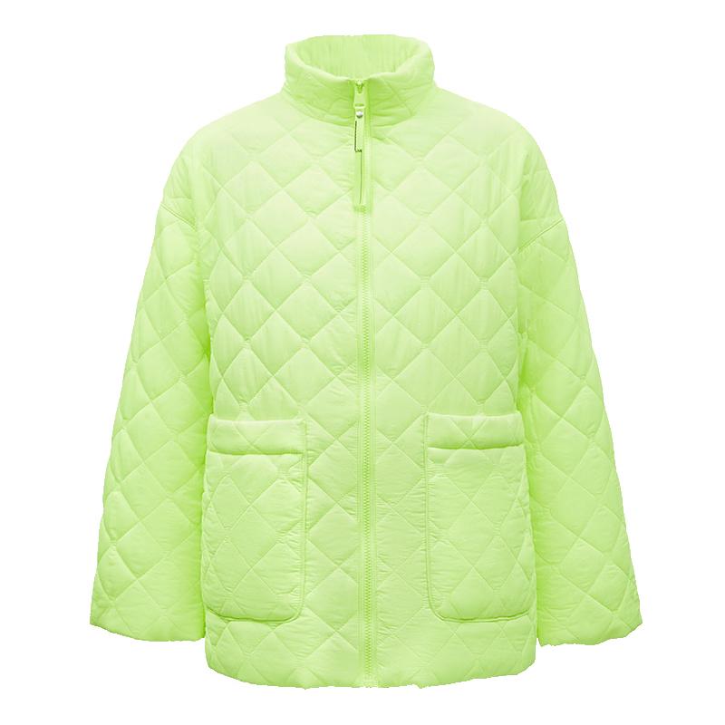 

Vero Moda Women s Solid Color Stand Collar Padded Jacket L