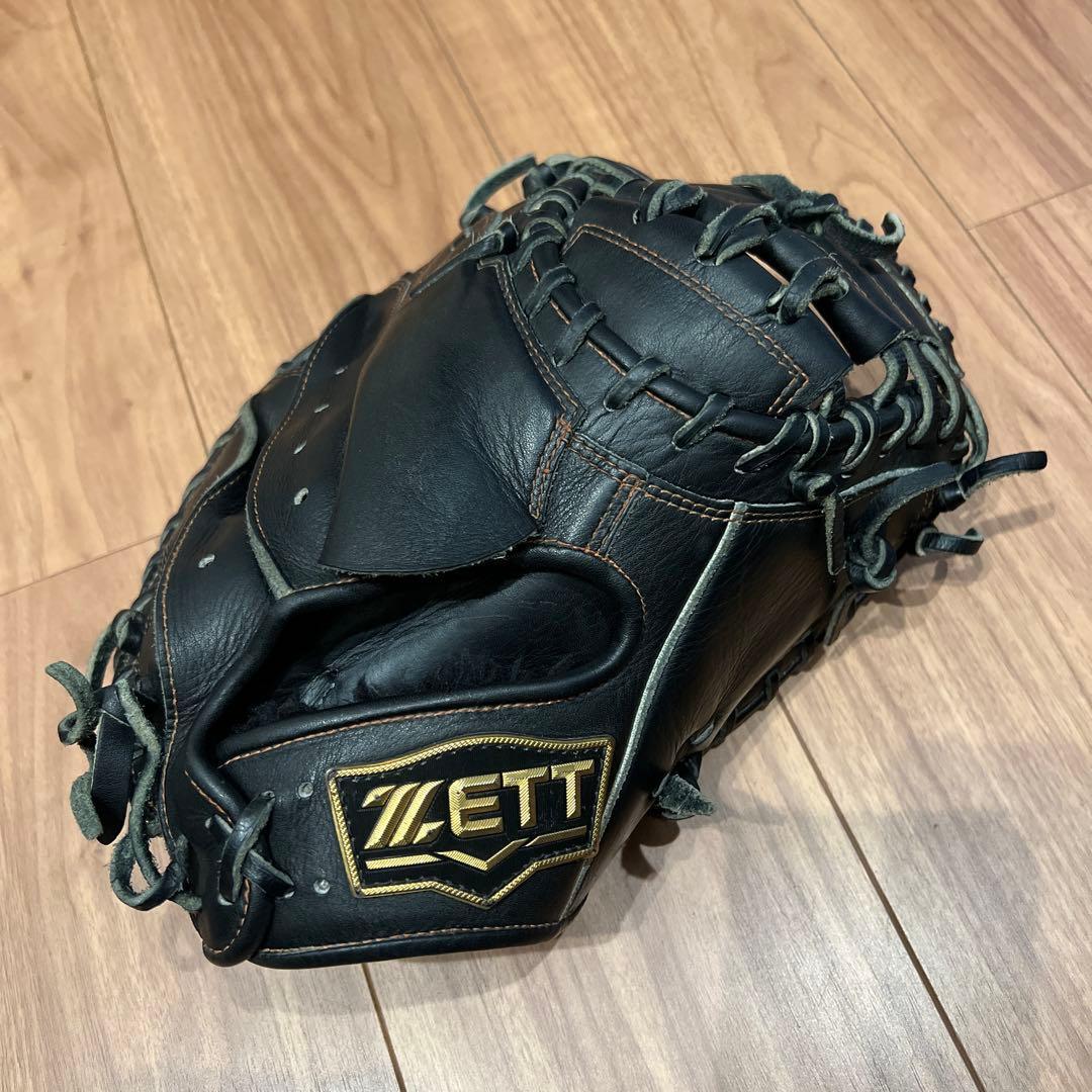 Used ZETT Soft Glove Catcher s Mitt Neo Status