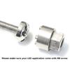 Stainless Steel M8 Anti-Theft Nut/Bolt Key For LED Light Bar, Fog Lamp Security