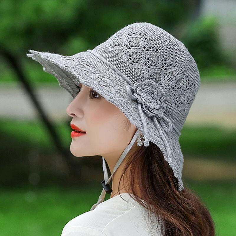 New women's summer sunscreen sun hat foldable outdoor sunshade Korean version big eaves beach mother cool hat basin hat