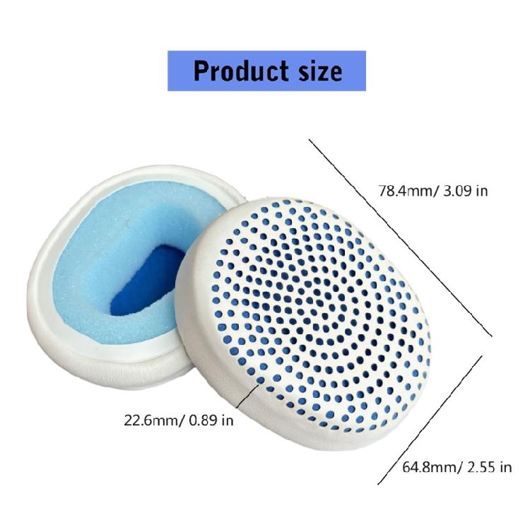 Sweatproof Earphone Earpads Reinforced Stitching Cooling Ear Cushions For Riff Wireless Comfort And Secure