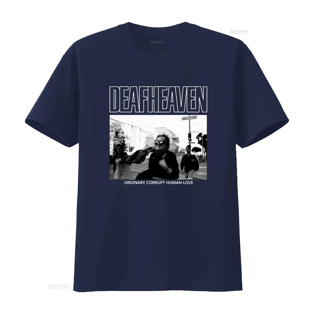 New Hot Deafheaven Band Black T Shirt For Fan Size S To 4XL Ordinary Corrupt Human Love Print Fashion Streetwear Vintage