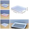 Double Layer Rabbit Training Toilet Potty Training Aid Removable Tray Small Animal Litter Box Splash-Proof Plastic