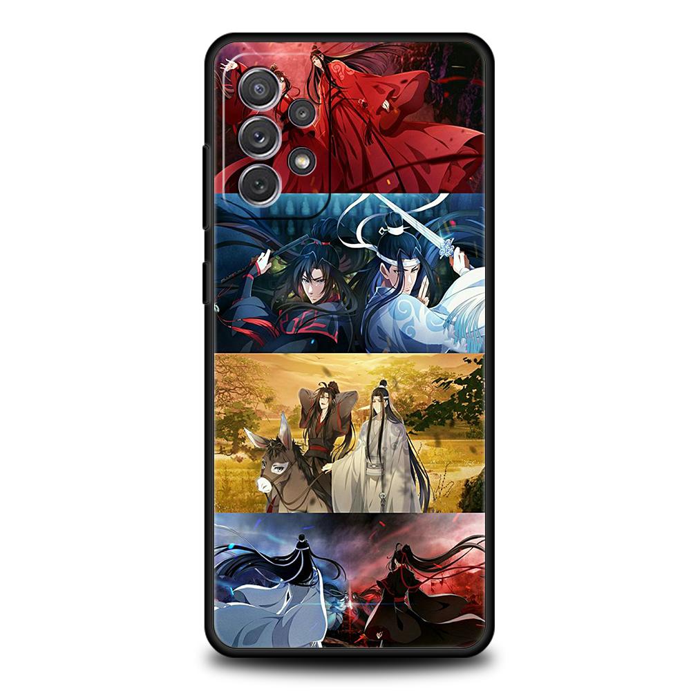 Mo Dao Zu Shi Phone Case for Samsung Galaxy A15 A14 A25 A54 A34 A51 A71 A72 A73 A32 A52 A52S A11 A21S A31 A41 5G Soft Shell Bags