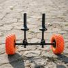 Beach Trailer Cart Single Unit Load-Carrying Oversized Wheels Sand