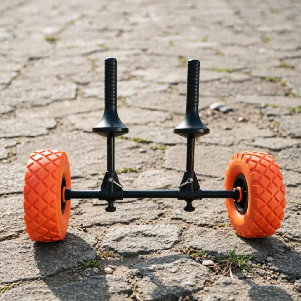 Beach Trailer Cart Single Unit Load-Carrying Oversized Wheels Sand