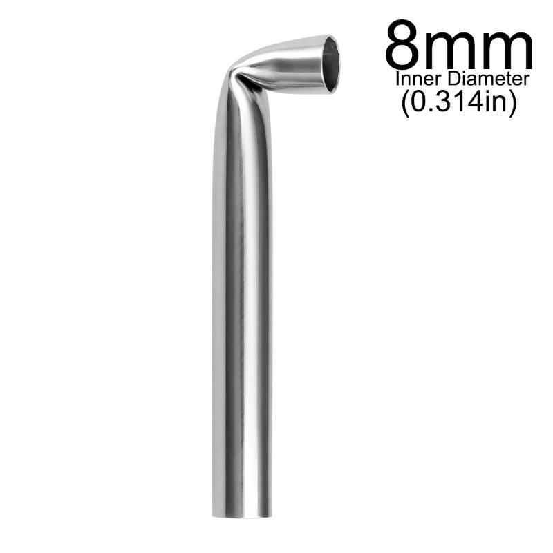 1 Pezzo Tubo Ricevitore per Piercing in Acciaio Inossidabile Strumento Sicuro per Piercing al Corpo per Piercer Novizio Professionista