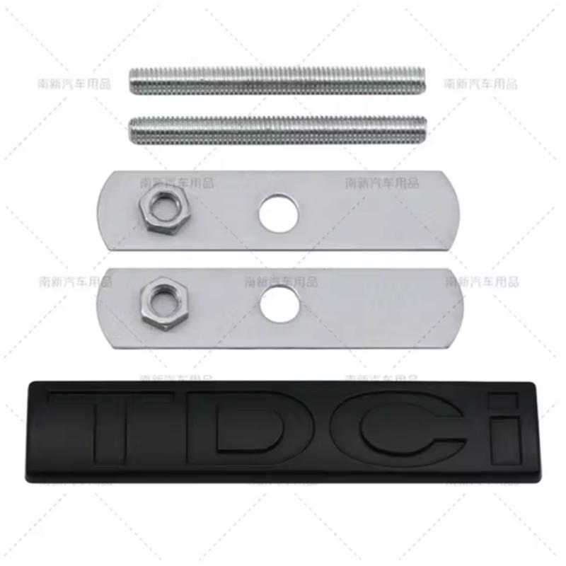 3D Metall TDCI Auto Frontgrill Plakette Heckklappenemblem Aufkleber Decals Für F//o/rd Kuga Explorer Transit Zubehör