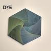 3D Printed Fractal Fidget Hexagon Stress Anxiety Relief Desk Spinning Toy Kids Adults Pocket Size Travel Colorful Spiral Hexagon Sensory Toy