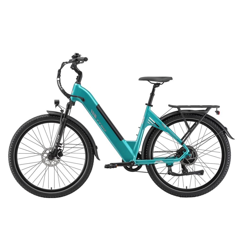 TTGO C5 - 250W Motor - 48V 13.5Ah Lithium Battery – Range Up To 90 Km – Hydraulic Disc Brakes – 27.5×2.4 Inch Tires – Shimano 7 Speeds