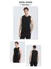 Custom Quick-Dry Reflective Fitness Vest with Breathable Ice Silk Short Sleeves